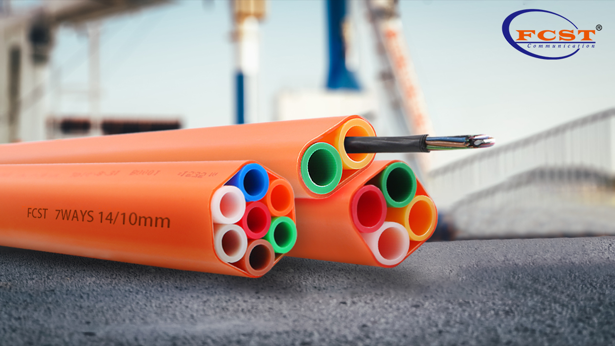 Hable sobre las especificaciones y el alcance de aplicación de Silicon Duct y Micro Duct en la solución de instalación de cables subterráneos.
