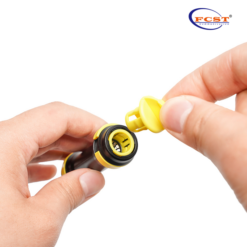 Conector recto enterrado directamente