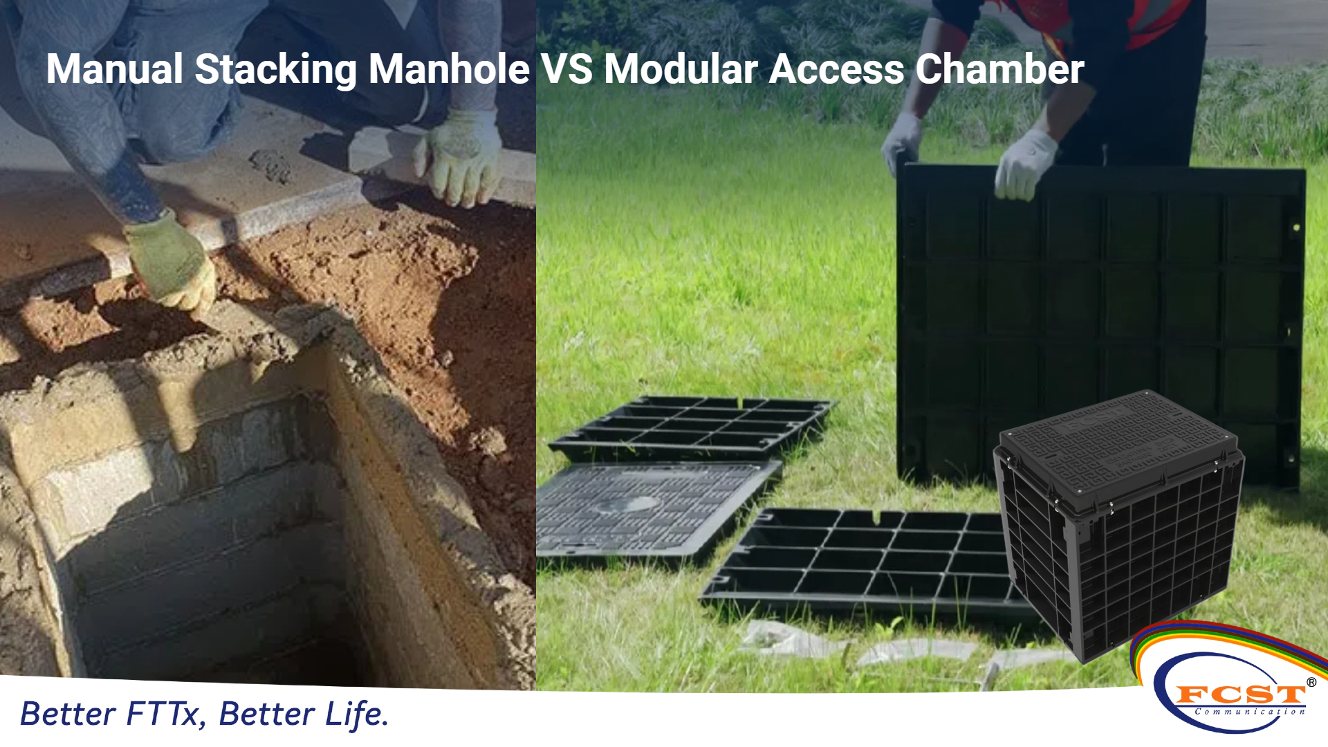 Boca de apilamiento manual VS Cámaras de acceso modulares