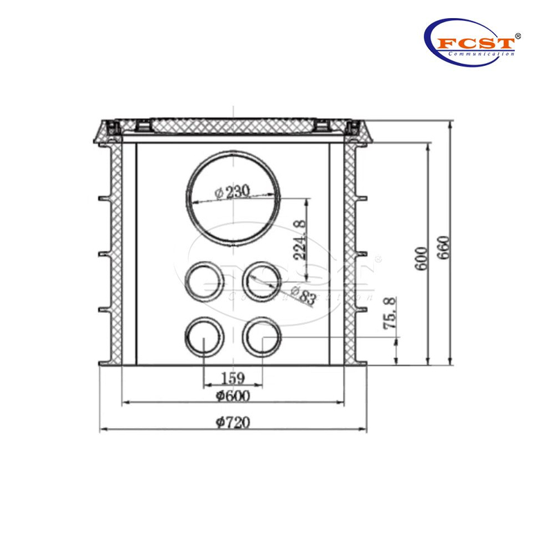 Telecomunicaciones FCST-Thth-SMC10 SMC Inspection Chamber