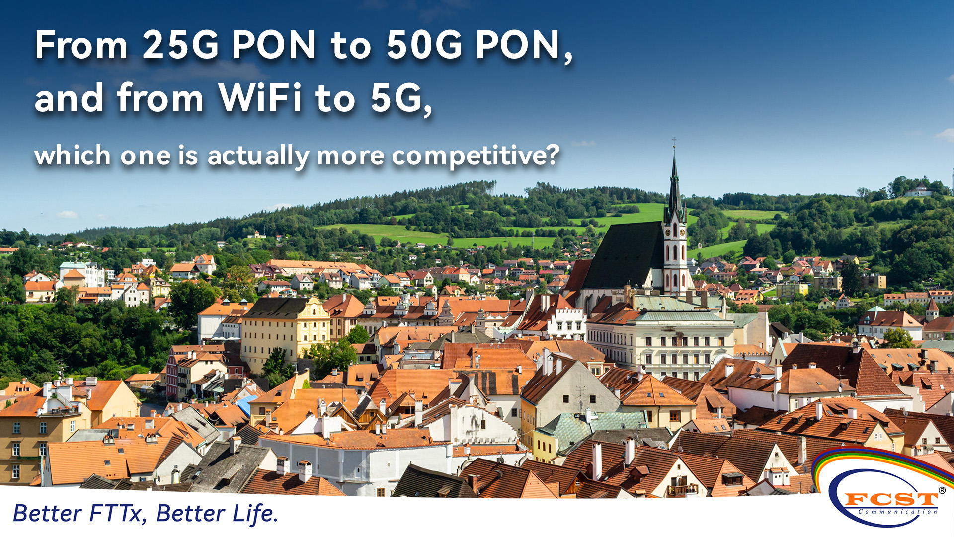 Desde 25 g de PON a 50G PON, y de WiFi a 5G, ¿cuál es en realidad más competitivo?