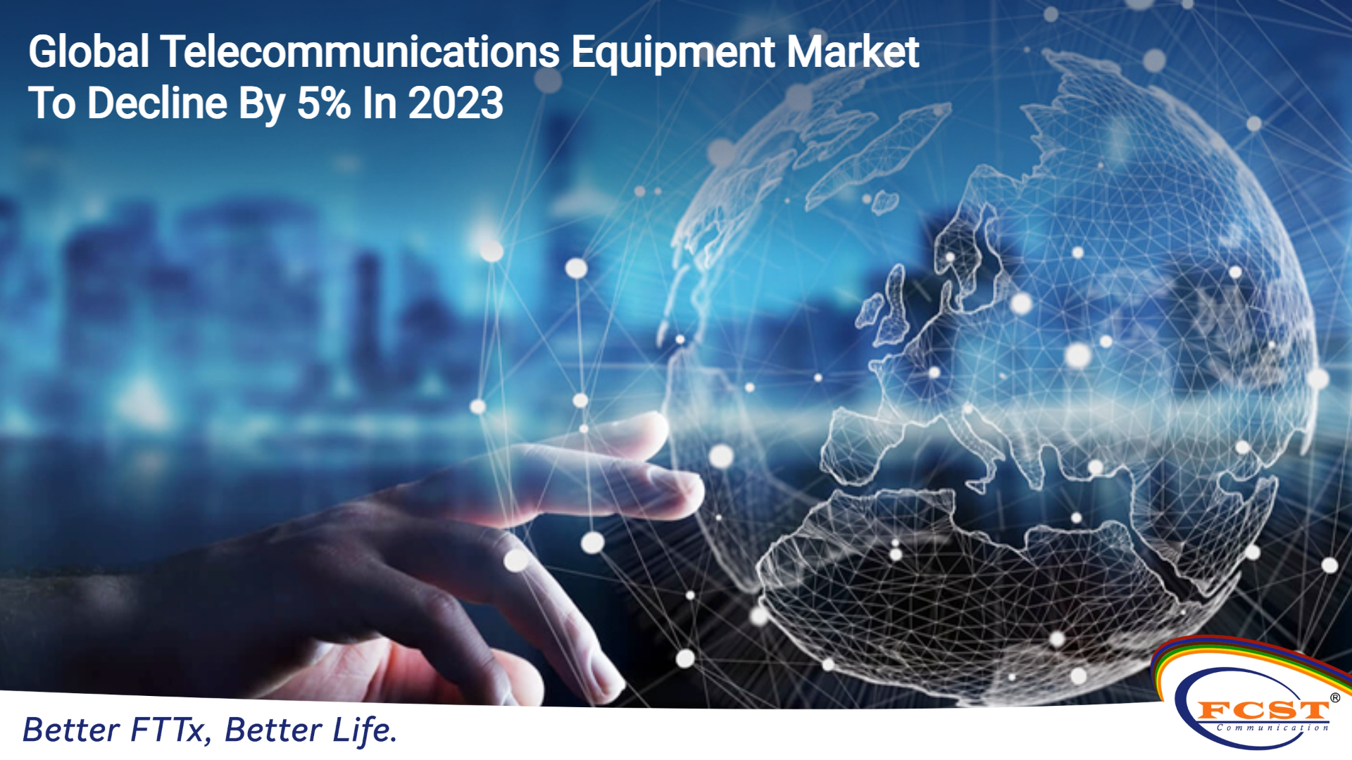 El mercado mundial de equipos de telecomunicaciones disminuirá un 5% en 2023