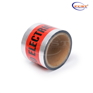 Cinta de advertencia detectable FCST-DWT para servicios públicos enterrados