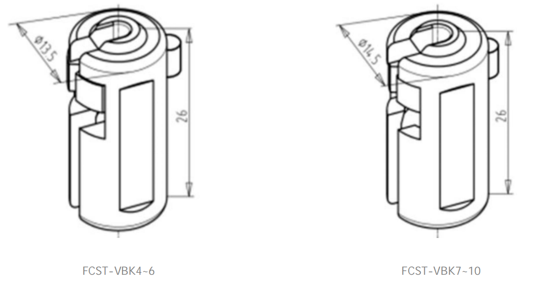 F&aacute;brica de sellos para conductos de 10 mm