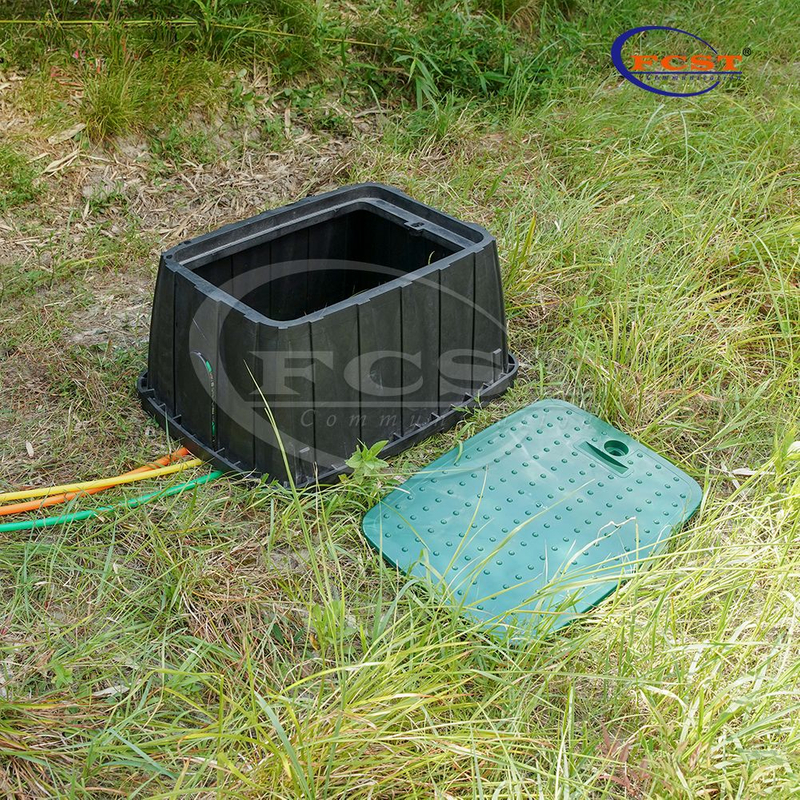 Cámara de acceso a conductos de plástico de la serie Fiber Vaults FCST-TH-SMC09 para fábrica de múltiples escenarios