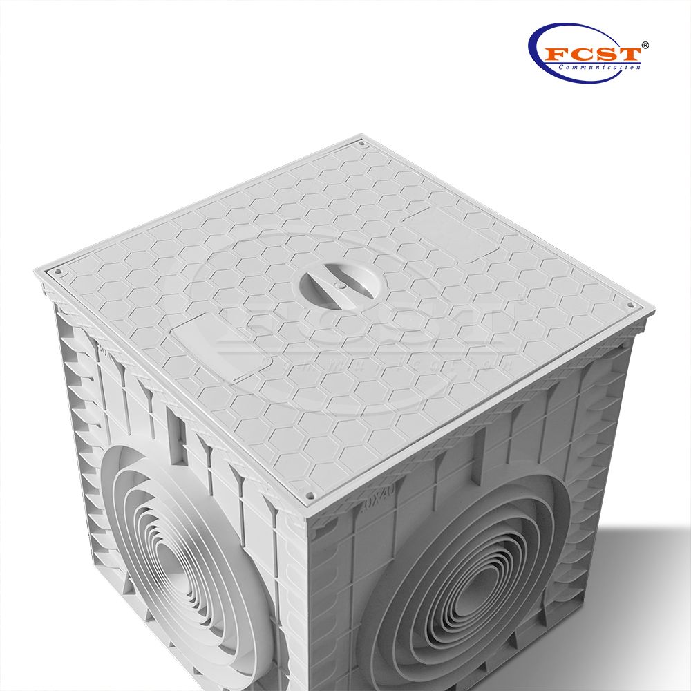 FCST-TH-SMC11-400 Caja de registro de plástico PP para sistema de drenaje
