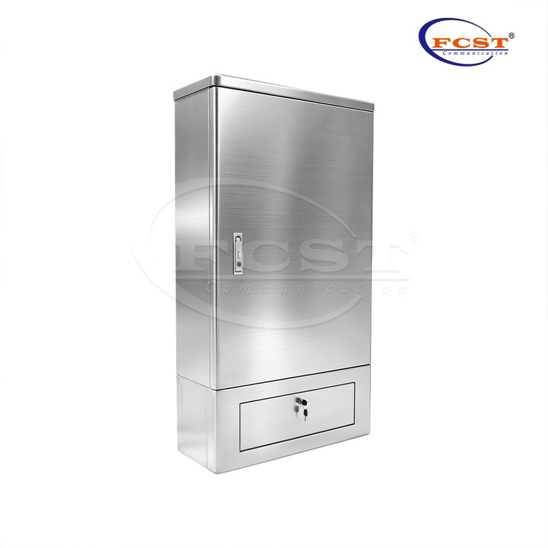 Gabinete de distribución de fibra óptica FCST03502 Gabinete ODN para exteriores de alta capacidad para redes troncales y de distribución FTTH