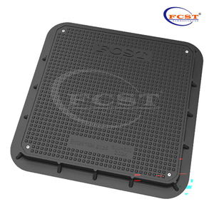 FCST-B125 y C250-SMC05 SMC tapa y marco de boca cuadrados de apertura transparente de 600*600 mm