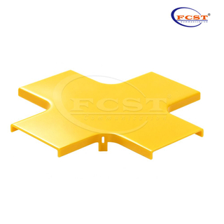 FCST-CR120-CRS-CVR Placa de cubierta de canalización de fibra horizontal de 4 vías de 120 mm