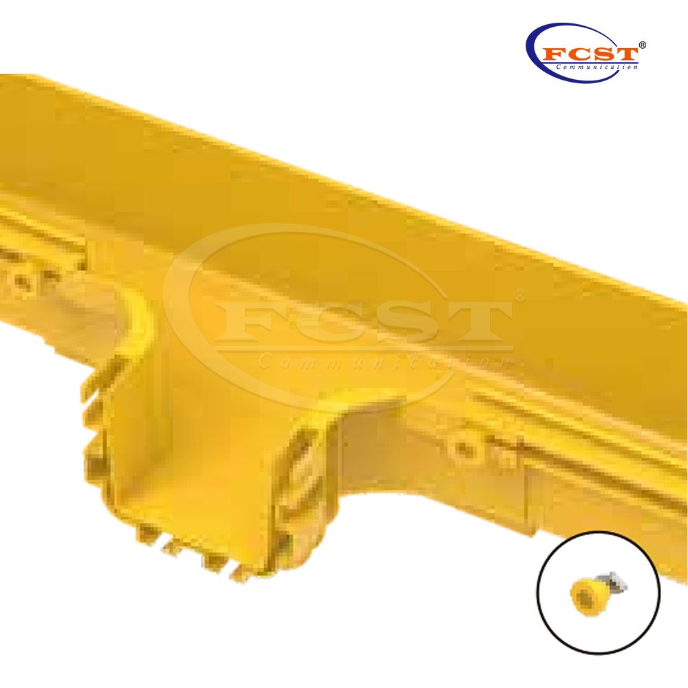 FCST-CR120-APP Camiseta universal multidireccional ajustable para canalización de fibra de 120 mm