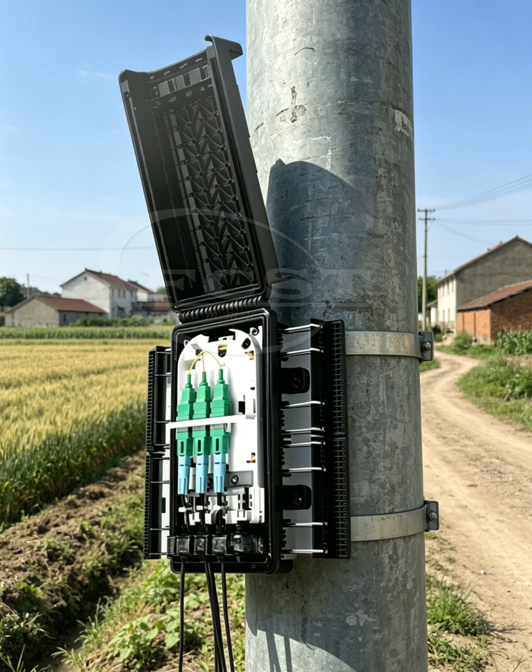 Caja de terminales FTTH impermeable 