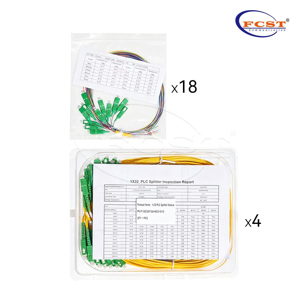 Gabinete de distribución de fibra óptica FCST03502 Gabinete ODN para exteriores de alta capacidad para redes troncales y de distribución FTTH