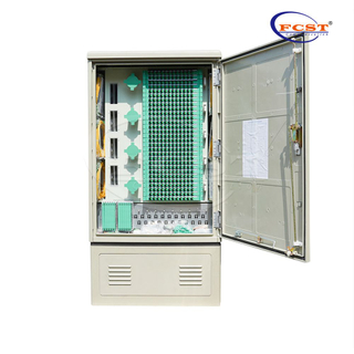 Gabinete de distribución de fibra óptica FCST03502 Gabinete ODN para exteriores de alta capacidad para redes troncales y de distribución FTTH